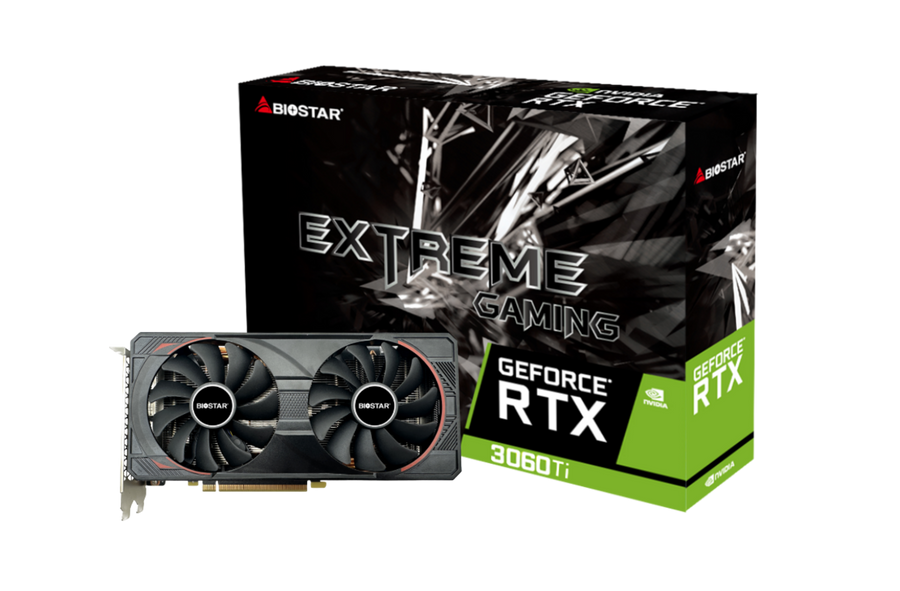 VGA BIOSTAR RTX 3060Ti 8GB P/N: VN3606TM82