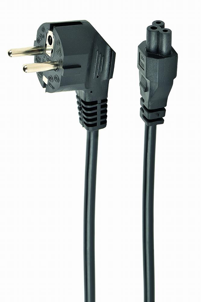 Power cord Gembird (C5), VDE approved, 0.5 PC-186-ML12-0.5M