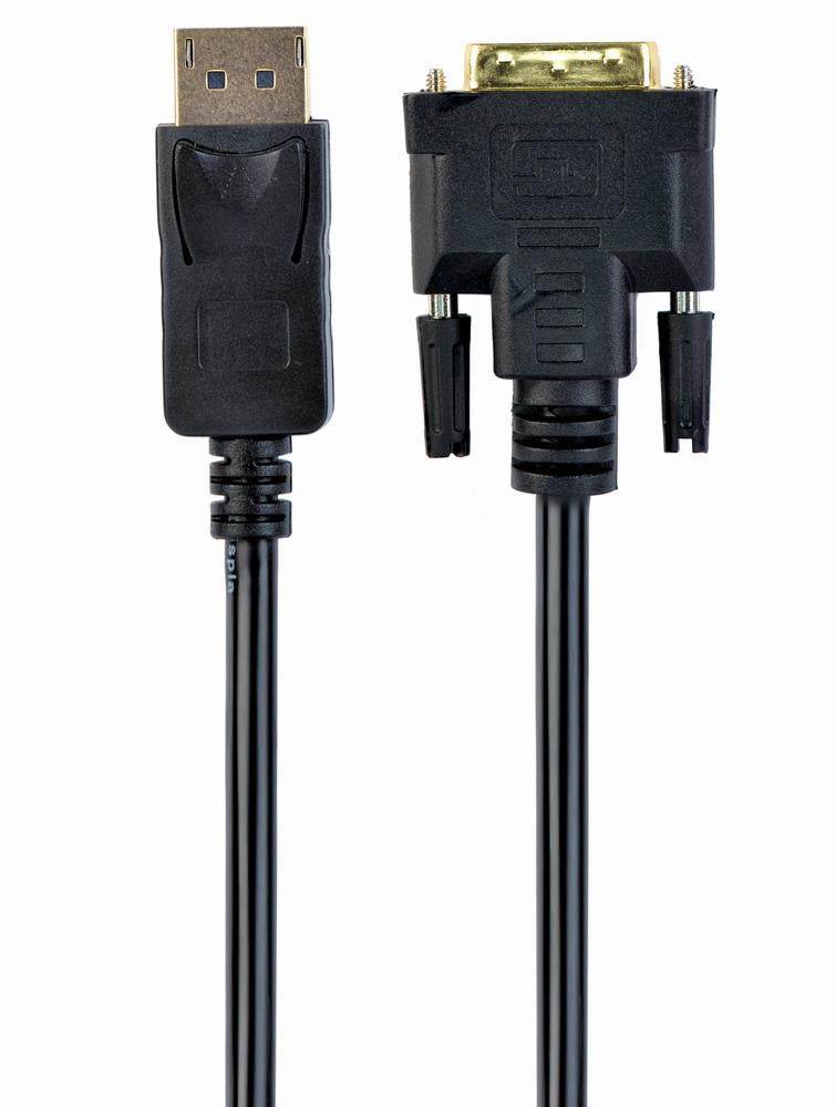 Kabell Konverter Gembird DisplayPort to DVI adapter cable, 1.8 m CC-DPM-DVIM-6