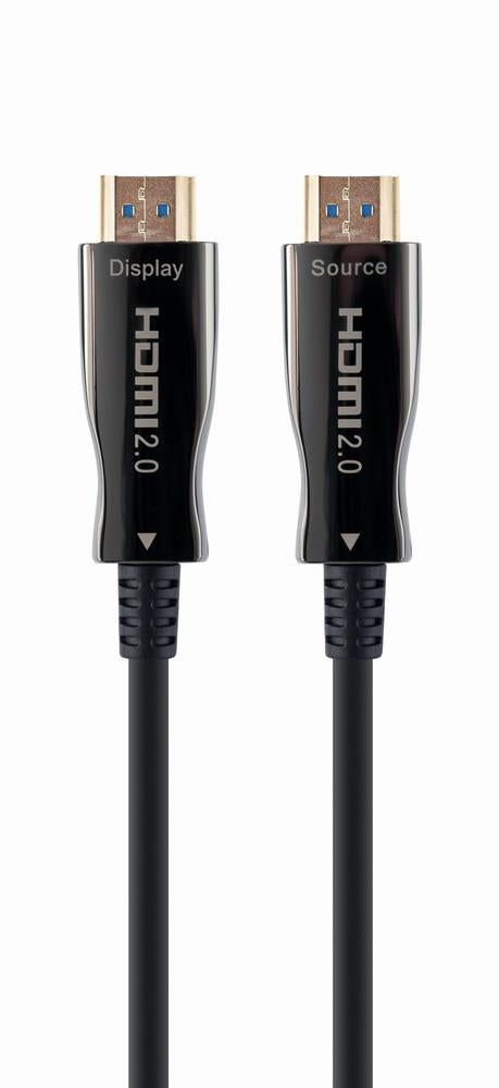 HDMI Cable Gembird CCBP-HDMI-AOC-80M-02 Active Optical (AOC) High speed with Ethernet 80M