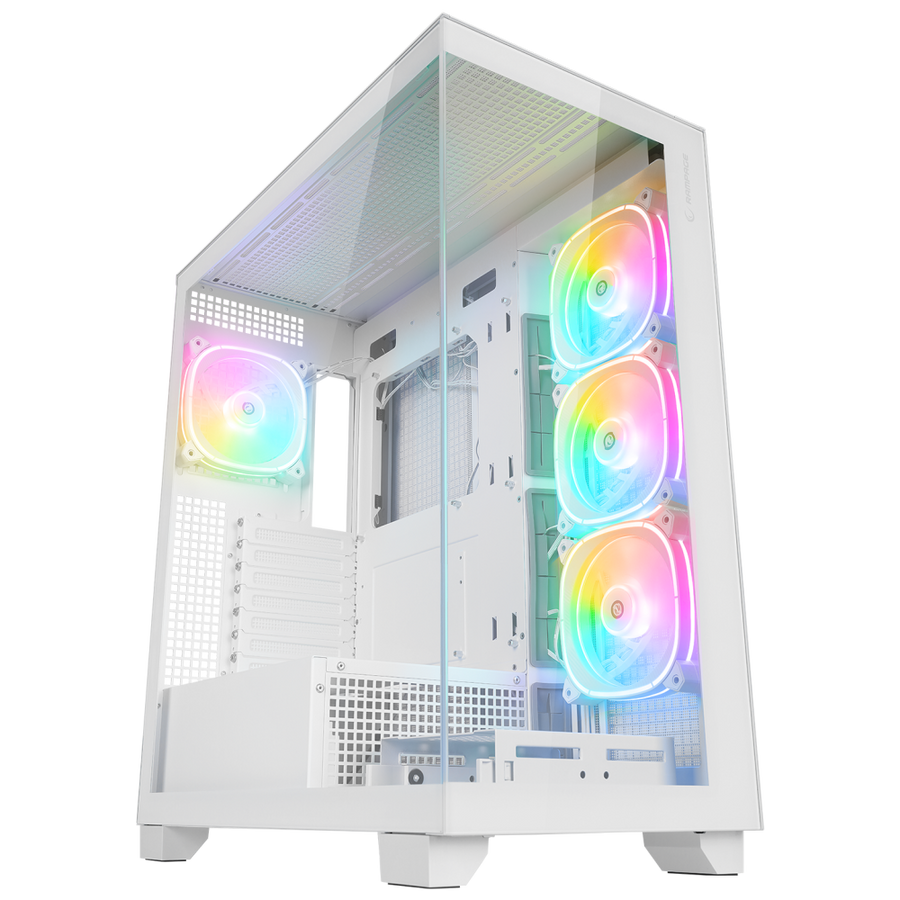 Rampage HYDRA V1 White Computer Case