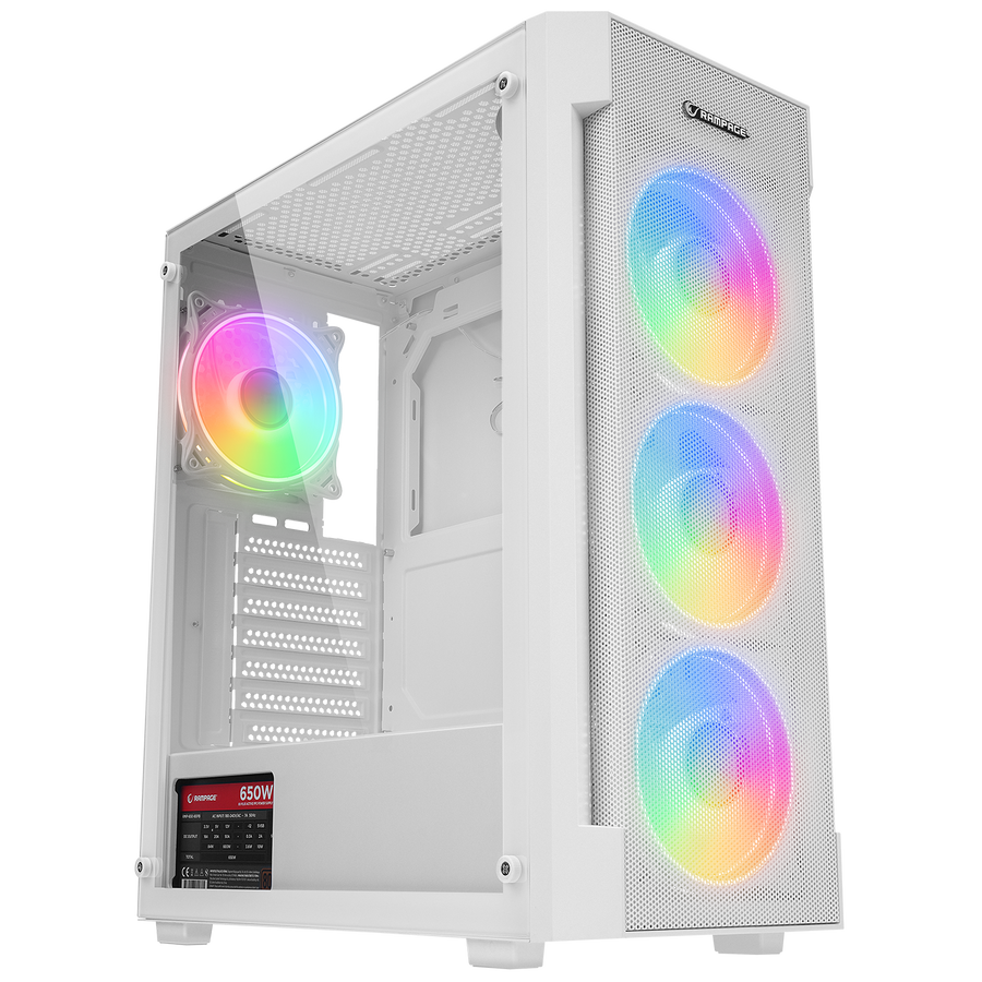 Rampage VIGILANT Mesh 650W Computer Case