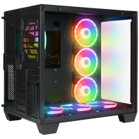 Rampage ICEWAVE Black Computer Case