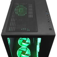 Rampage ICEWAVE Black Computer Case