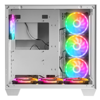 Rampage ICEWAVE White Computer Case