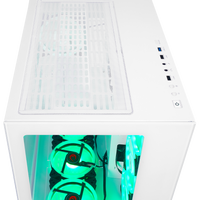 Rampage ICEWAVE White Computer Case