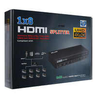 HUB HDMI Hytech HY-LU8 8port 4K*2K Spliter