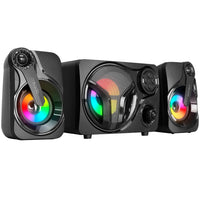 Speakers Mikado MD-BT28 2.1 5w+3w x 2BT,TF card,USB,FM Led