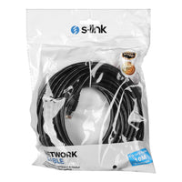 Patch Cable S-Link SL-CAT610BK 10m Cat6 Black