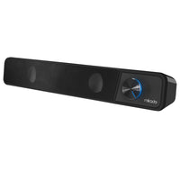 Speaker Mikado MD-69S Siyah 3Wx2 Led Işıklı Multimedia Soundbar