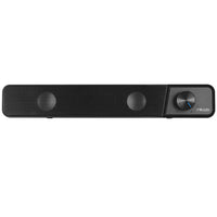 Speaker Mikado MD-69S Siyah 3Wx2 Led Işıklı Multimedia Soundbar