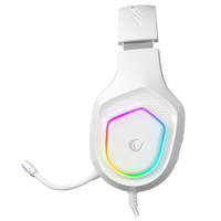 Headphones Rampage RM-K90 VECTOR White RGB Led Type-C Gaming