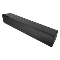 Speaker Mikado MD-SBT27 Siyah 10W 2400mAh BT,RGB,Alarm,Clock,TF Card Type-C,USB Soundbar