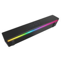 Speaker Mikado MD-SBT27 Siyah 10W 2400mAh BT,RGB,Alarm,Clock,TF Card Type-C,USB Soundbar