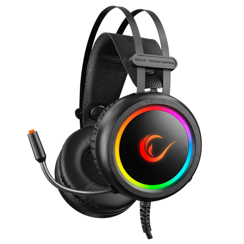 Headphones Rampage STORMY Black 7.1 Usb Surround Player Headset + Mic