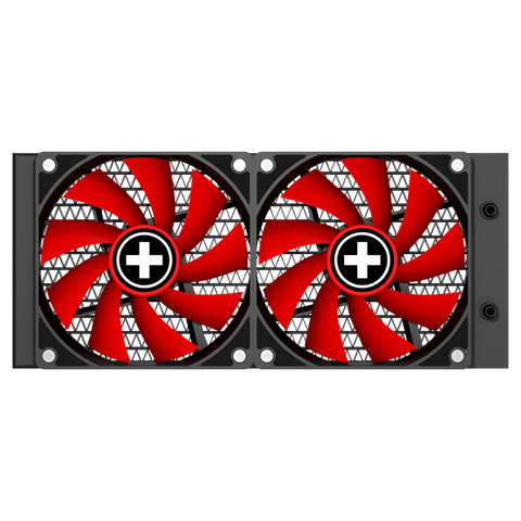 CPU FAN Xilence Water Cooling LQ240 XC975 Black item RED PWM fan TDP: 300W