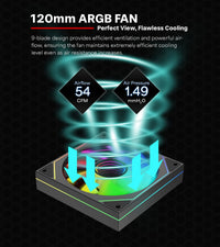 System FAN XILENCE ARGB XF076 XPF120U 120mm PWM