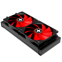 CPU FAN Xilence Water Cooling LQ240 XC975 Black item RED PWM fan TDP: 300W