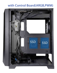 Computer Case XILENCE CASE XILENT Breeze  RGB Midi Tower XG131 X712.RGB
