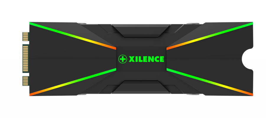 M.2 Cooler XILENCE M2SSD.B.ARGB, XC401 Performance A+ M2SSD ARGB