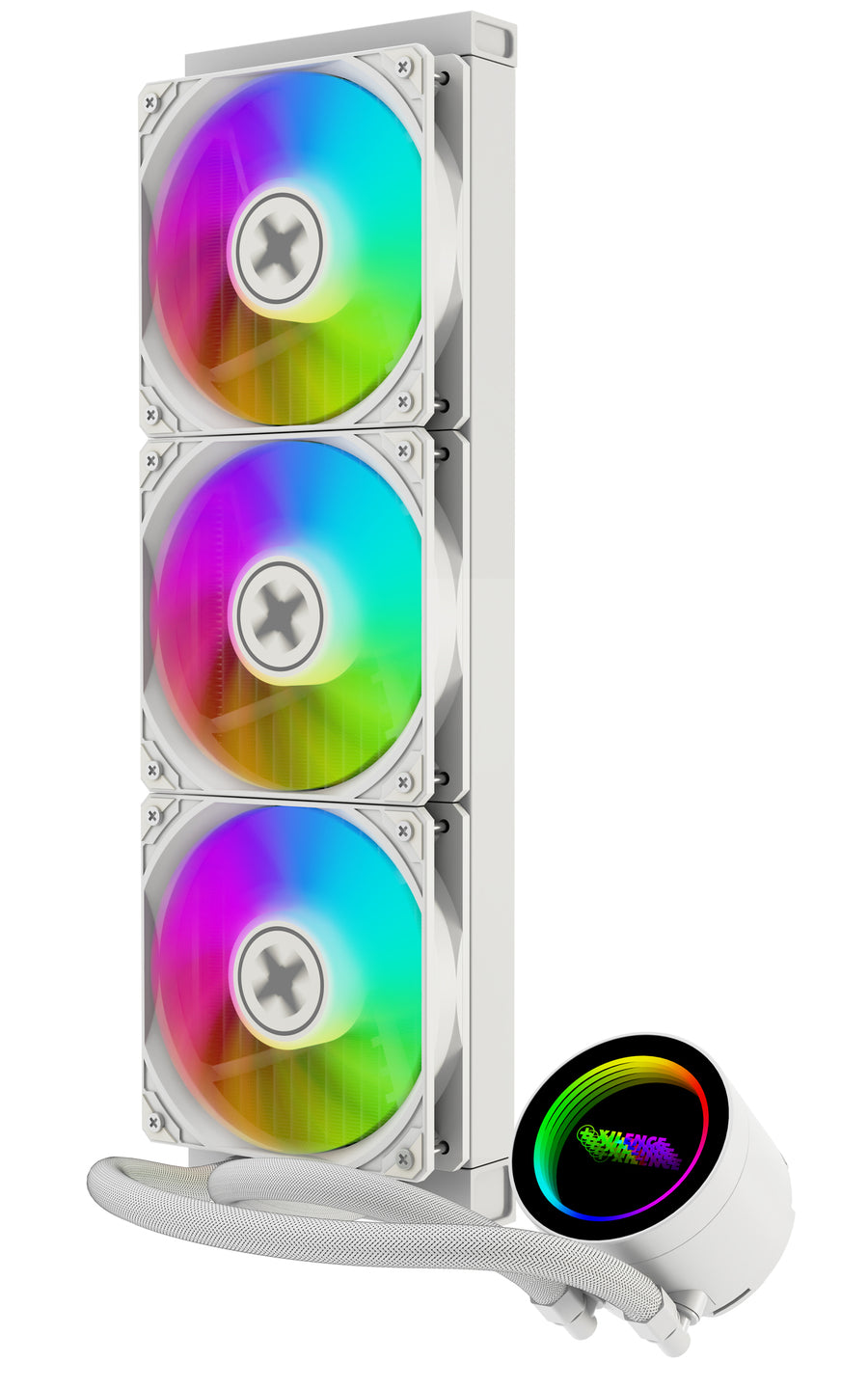 CPU FAN XILENCE Water Cooling LQ360G.W.ARGB XC998 White ARGB Infinity Pump head TDP 350W