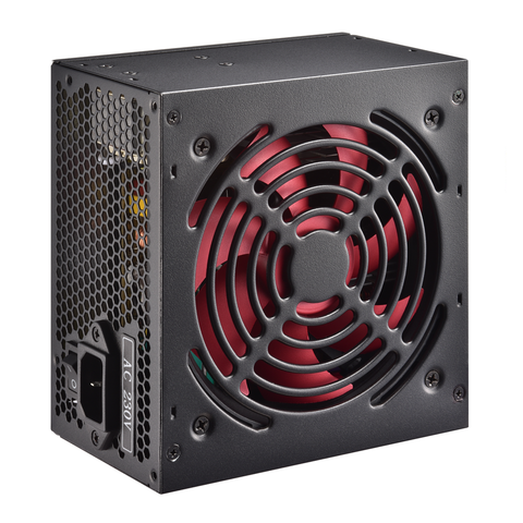 PSU XILENCE 600W XP600R7 Redwing Series , CE , active PFC,black coating , 12cm Red Fan  XN053