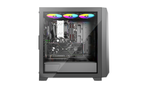 Riser XILENCE X9_Vertical GPU Set Vertical GPU mount with riser cable, black XZ107