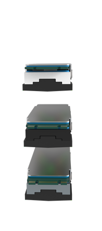 M.2 Cooler XILENCE M2SSD.B.ARGB, XC401 Performance A+ M2SSD ARGB