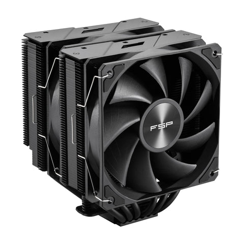 CPU Fan FSP MP7-B Dual Tower Air Cooler: Intel LGA: 1851/1700/1200,AMD:AM4/AM5 POO0000014