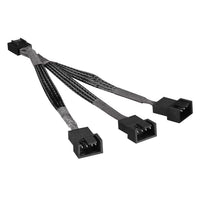 Power Fan Spliter S-link SLX-F301 3to1 3*Male 4Pin+1*Female 4Pin 10cm