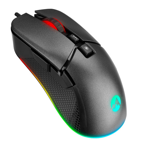 Mouse Everest Gaming SM-G05 X-Racer RGB 6400dpi