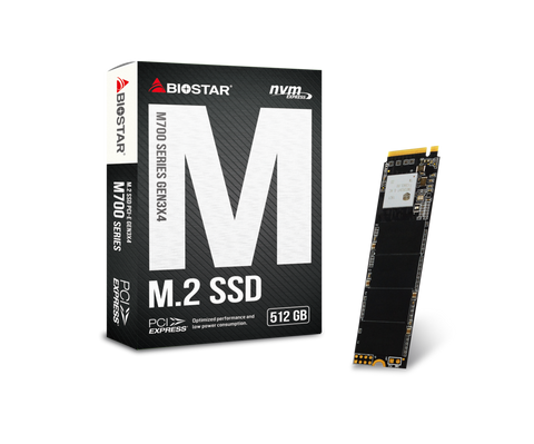 M.2 BIOSTAR NVMe 512G M700 Series SS263PME35