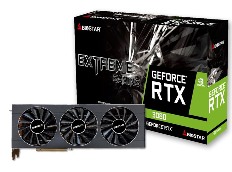 VGA BIOSTAR RTX 3080 10GB P/N: VN3816RMT3