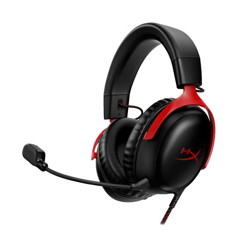 Headphones HP HyperX Cloud III Gaming Headset  Red/Black  PN : 727A9AA