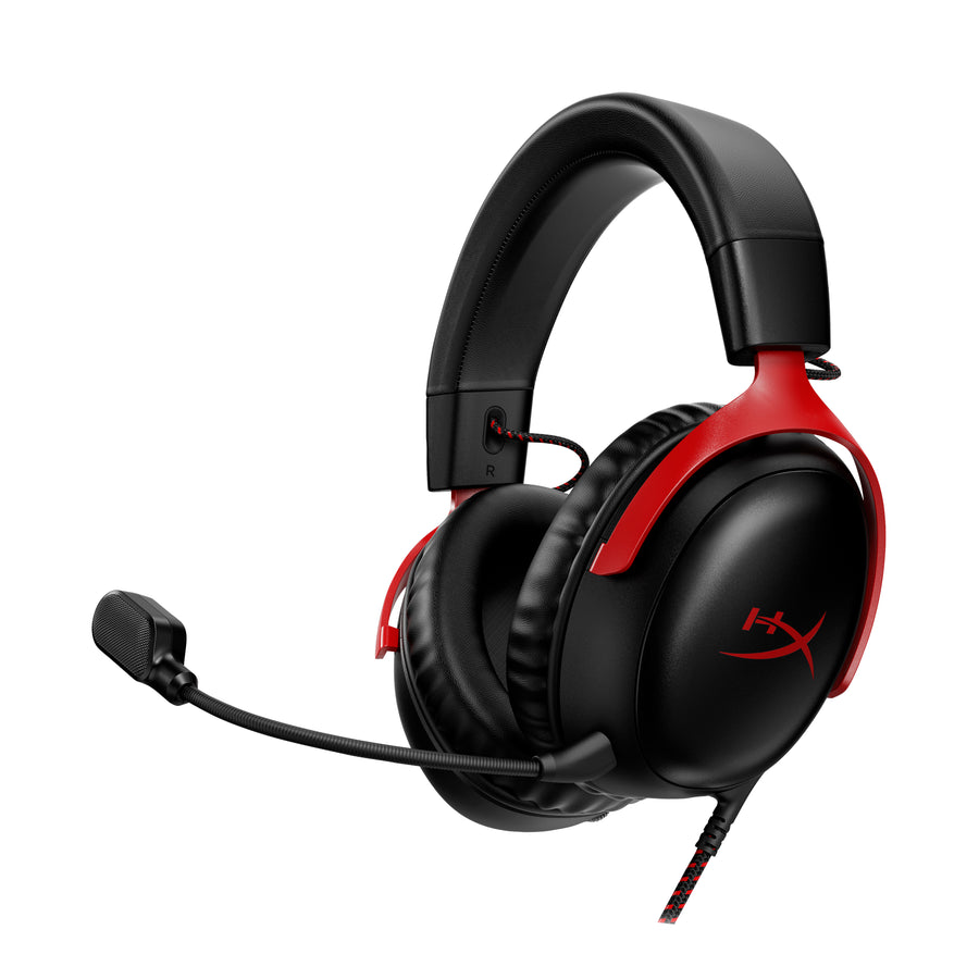 Headphones HP HyperX Cloud III Gaming Headset  Red/Black  PN : 727A9AA