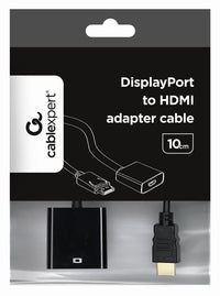 Kabell adapter Gembird DisplayPort to HDMI, black A-DPM-HDMIF-002