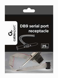 Shendrrues RS-232 Gembird DB9 serial port receptacle on bracket CCDB9RECEPTACLE