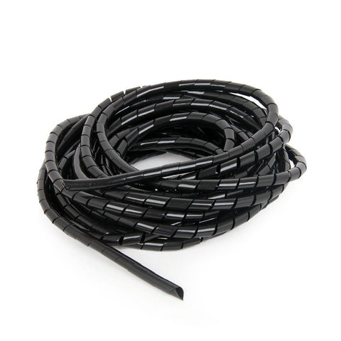 Kabell Menxhues Gembird 12 mm spiral cable wrap, 10 m, black CM-WR1210-01