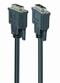 Cable DVI Gembird video cable single link 6ft 1.8m cable, black CC-DVI-BK-6
