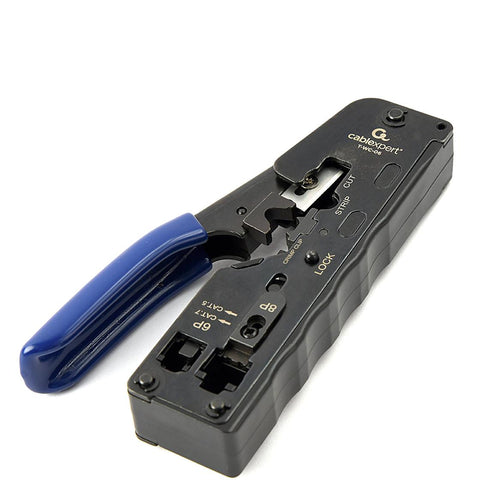 Dana Rrjeti Gembird T-WC-06 CAT.7 LAN pass-through plug crimping tool, 8P8C, 6P6C, blue