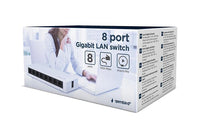 Switch Gembird 8-port Gigabit LAN switch NSW-G8-01