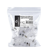 Connector Rrjeti Gembird Modular plug 8P8C CAT6 LAN cable, 50pcs polybag LC-8P8C-002/50