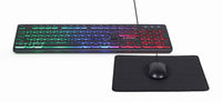 KEYBOARD SET 3-1 GEMBIRD  KBS-UML-01 KB+Mouse+Pad