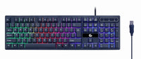 Keyborad Gembird 4-in-1 backlight gaming kit "Ghost", US layout GGS-UMGL4-02