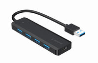 USB HUB Gembird 4-port USB 3.1 (Gen 1) hub UHB-U3P4P-02