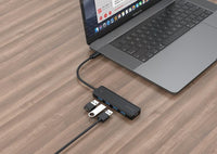 USB HUB Gembird 4-port USB 3.1 (Gen 1) Type-C hub UHB-CM-U3P4P-01