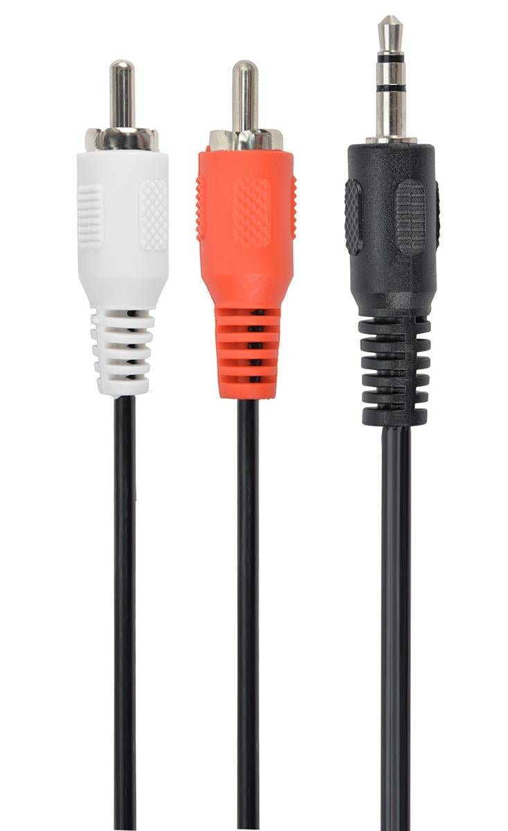 Kabell Konverter Gembird 3.5 mm stereo to RCA plug cable, 1.5 m CCA-458