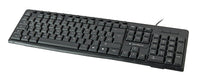 Keyboard Gembird Multimedia black, US-layout KB-UM-107