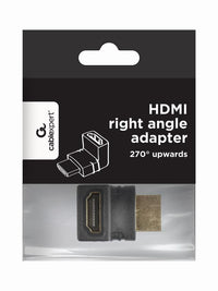 HDMI Gembird right angle adapter, 270° upwards A-HDMI270-FML