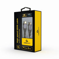 HDMI Cable Gembird CCBP-HDMI-10M High speed with Ethernet "Premium series", 10 m